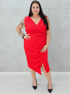 Rozpal zmysły – zjawiskowa sukienka czerwona Stylowa XL