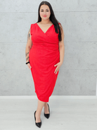 Rozpal zmysły – zjawiskowa sukienka czerwona Stylowa XL