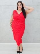 Rozpal zmysły – zjawiskowa sukienka czerwona Stylowa XL