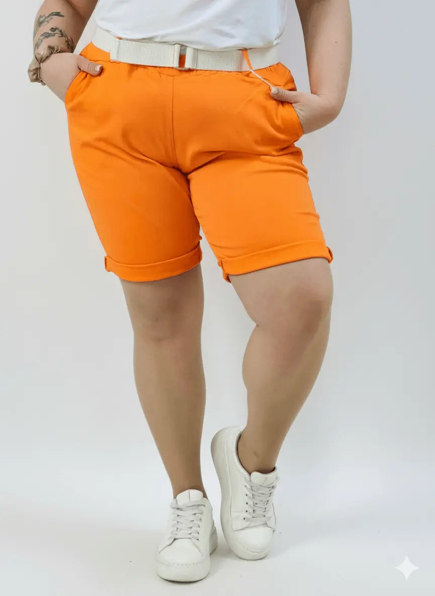 Spodenki plus size Livans – wygoda i styl na co dzień Stylowa XL