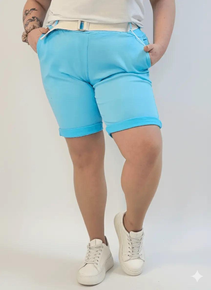 Spodenki plus size Livans – wygoda i styl na co dzień Stylowa XL