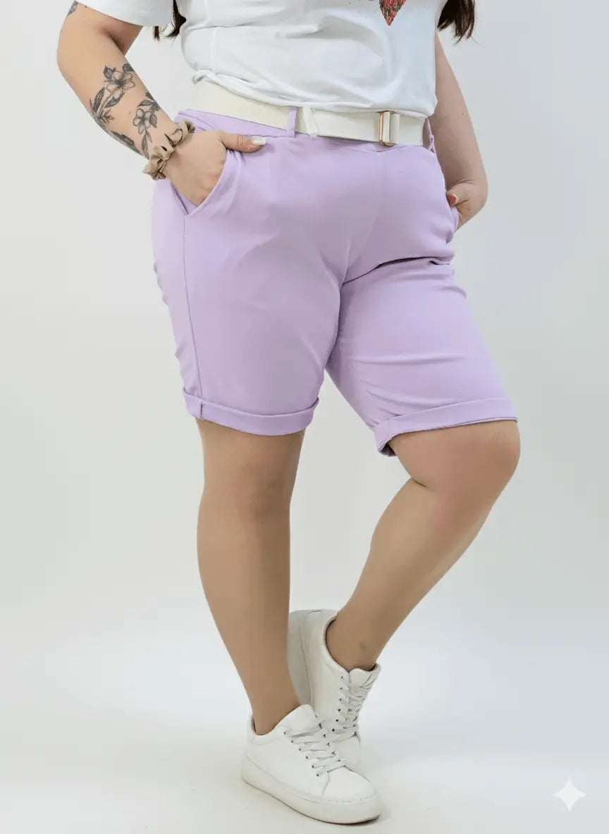 Spodenki plus size Livans – wygoda i styl na co dzień Stylowa XL