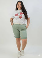 Spodenki plus size Livans – wygoda i styl na co dzień Stylowa XL
