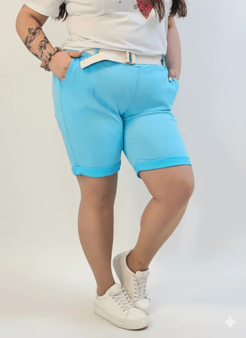 Spodenki plus size Livans – wygoda i styl na co dzień Stylowa XL