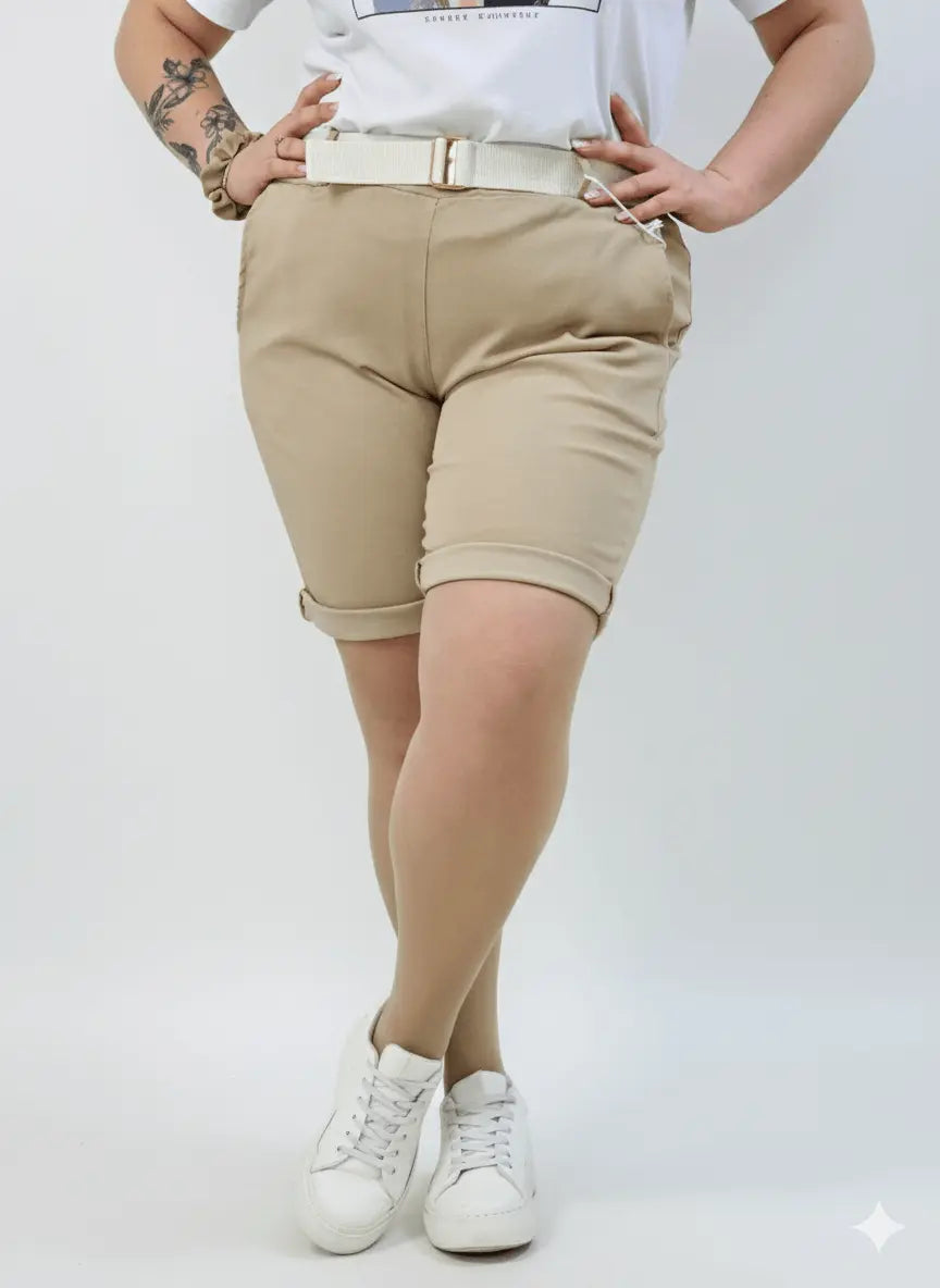 Spodenki plus size Livans – wygoda i styl na co dzień Stylowa XL