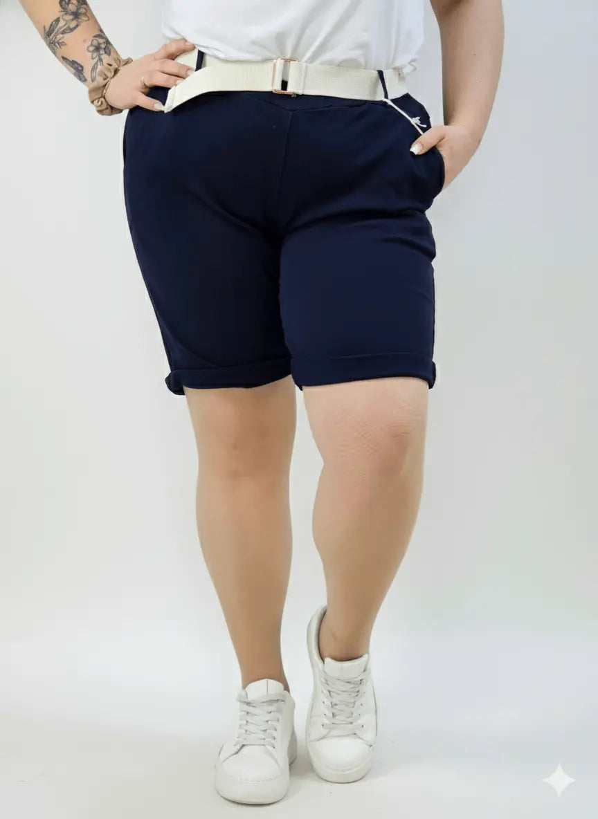 Spodenki plus size Livans – wygoda i styl na co dzień Stylowa XL