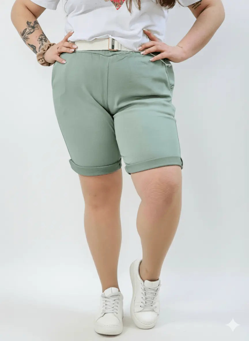 Spodenki plus size Livans – wygoda i styl na co dzień Stylowa XL