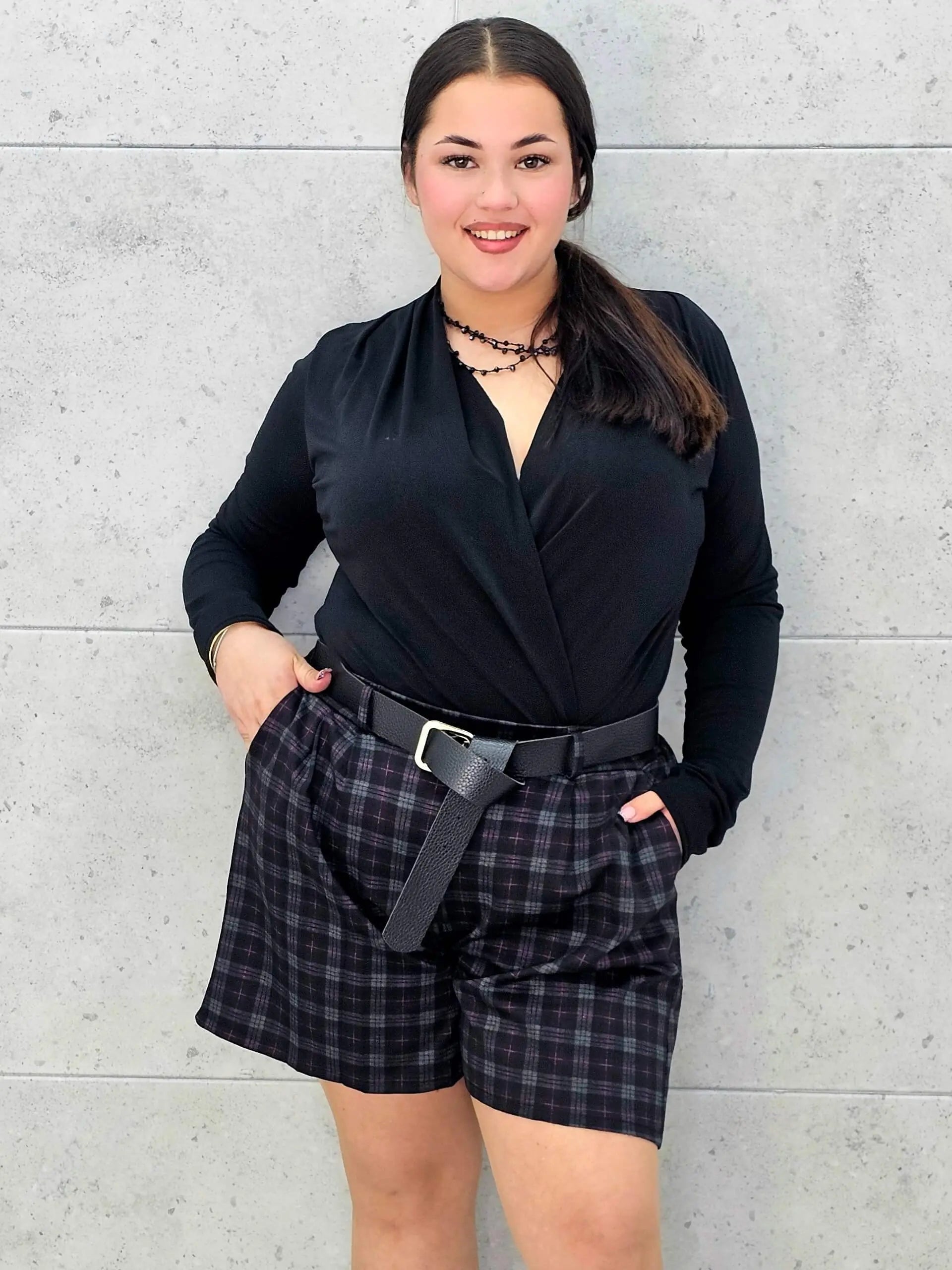 Spodenki plus size w kratę – elegancja i wygoda w modnym wydaniu Stylowa XL Stylowa XL