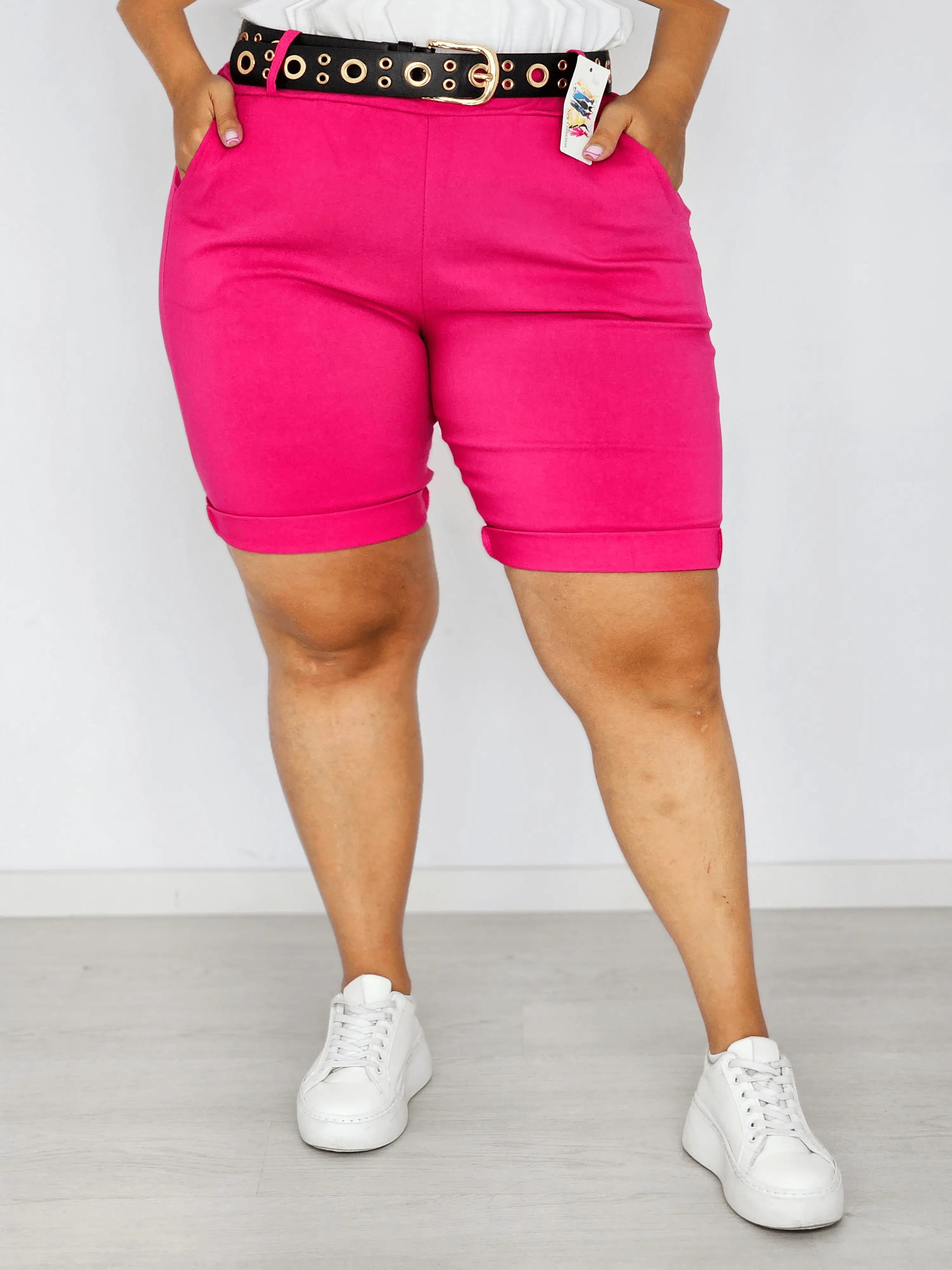 Spodenki z paskiem dostępne w kolorach Stylowa XL