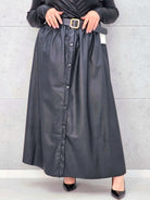 Spódnica Plus Size z Ekoskóry StylowaXL – Styl, Komfort i Kobiecy Detal dla Kobiet XXL Stylowa XL