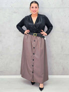 Spódnica Plus Size z Ekoskóry StylowaXL – Styl, Komfort i Kobiecy Detal dla Kobiet XXL Stylowa XL