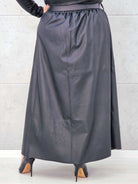 Spódnica Plus Size z Ekoskóry StylowaXL – Styl, Komfort i Kobiecy Detal dla Kobiet XXL Stylowa XL