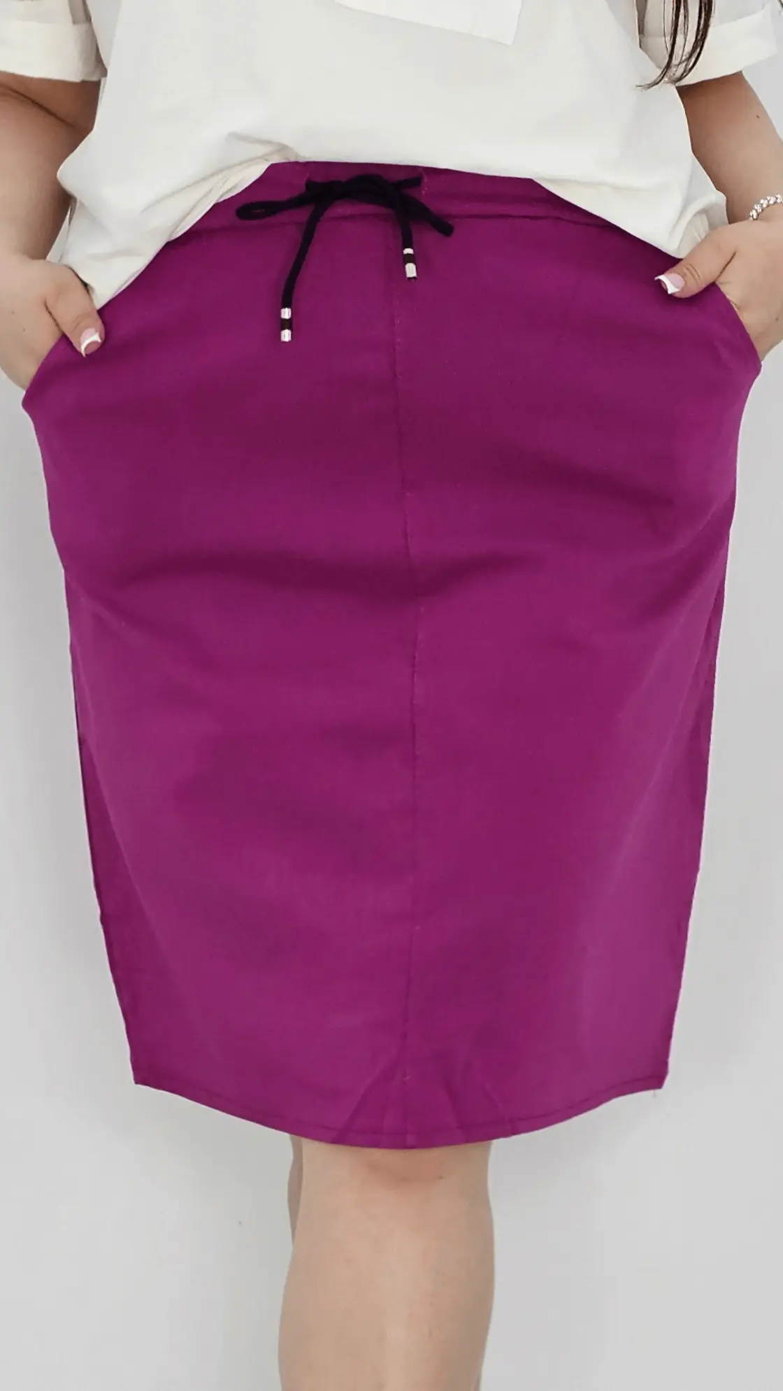 Spódnica gnieciuchowa - różne kolory Stylowa XL