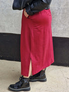 Spódnica midi plus size z kieszeniami – stylowa, wygodna i kobieca Stylowa XL