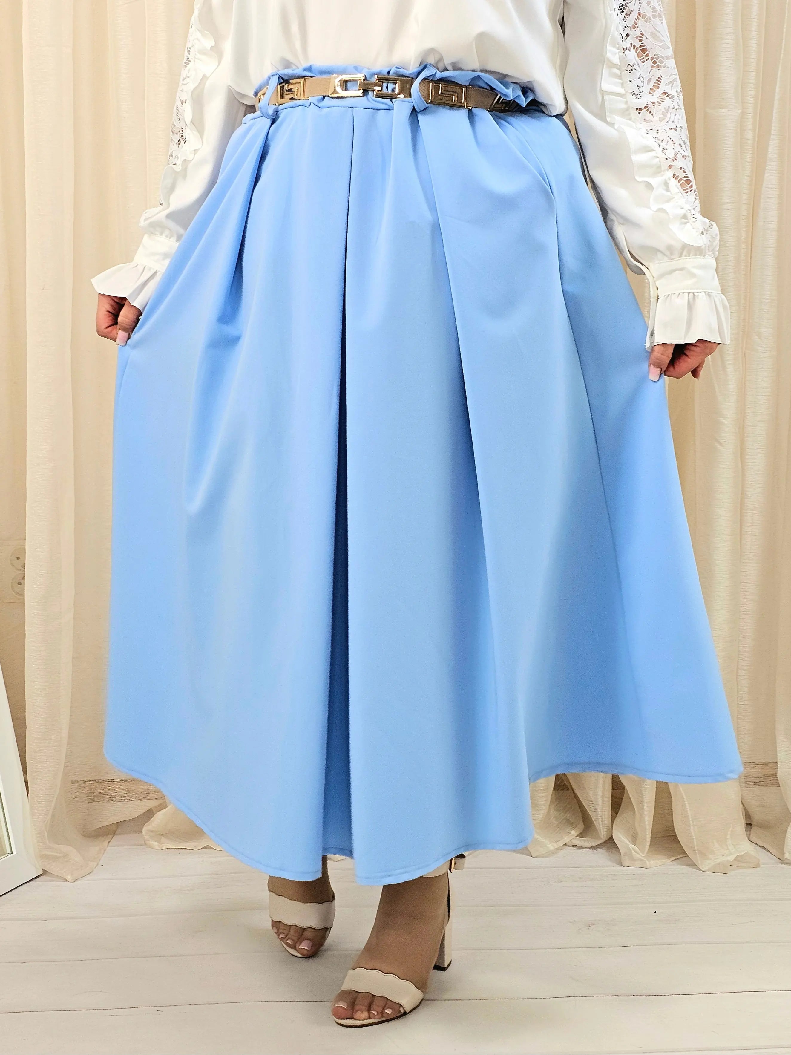 Spódnica plisowana midi StylowaXL – klasyczna elegancja w nowoczesnym wydaniu Stylowa XL