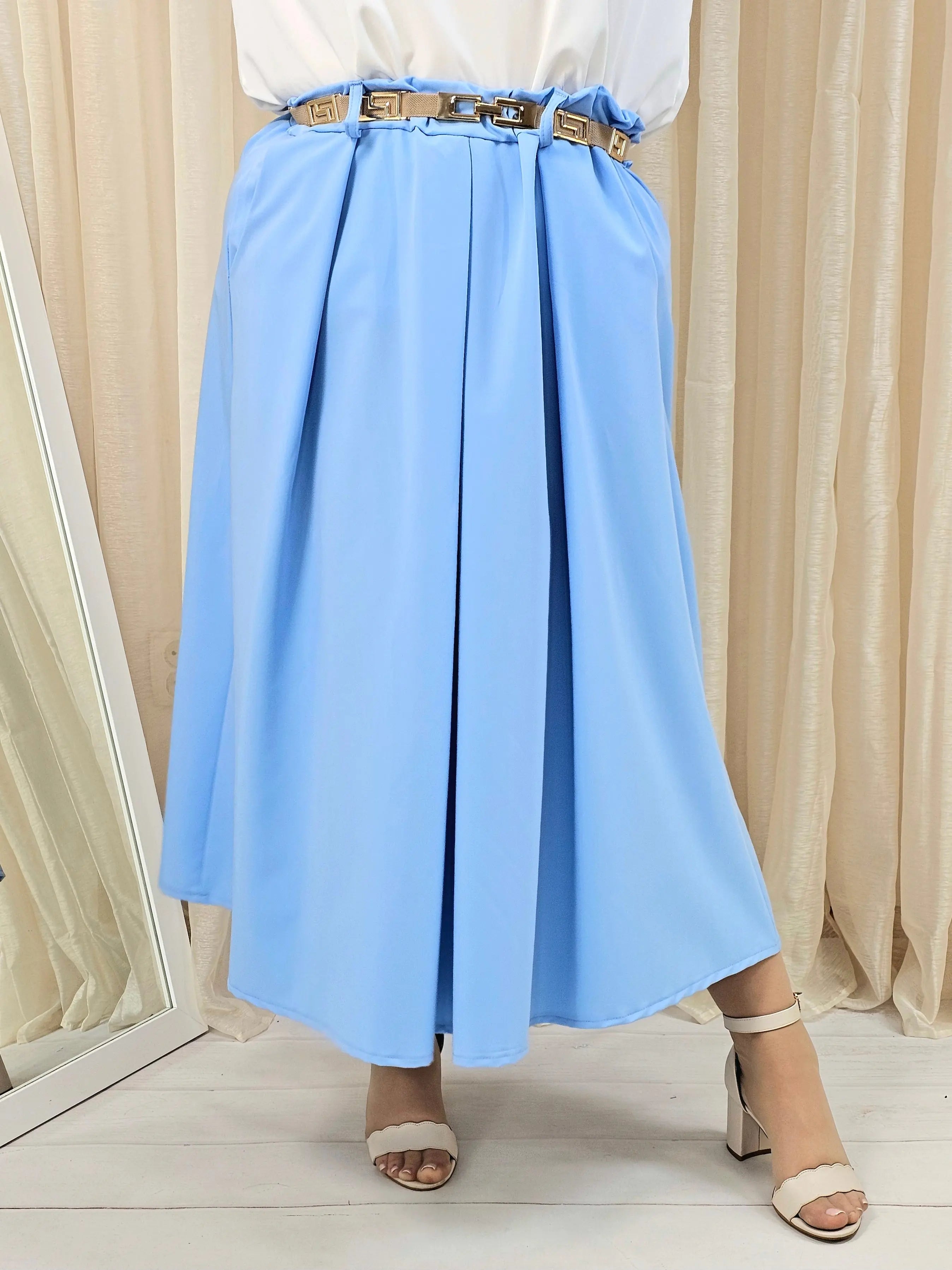 Spódnica plisowana midi StylowaXL – klasyczna elegancja w nowoczesnym wydaniu Stylowa XL