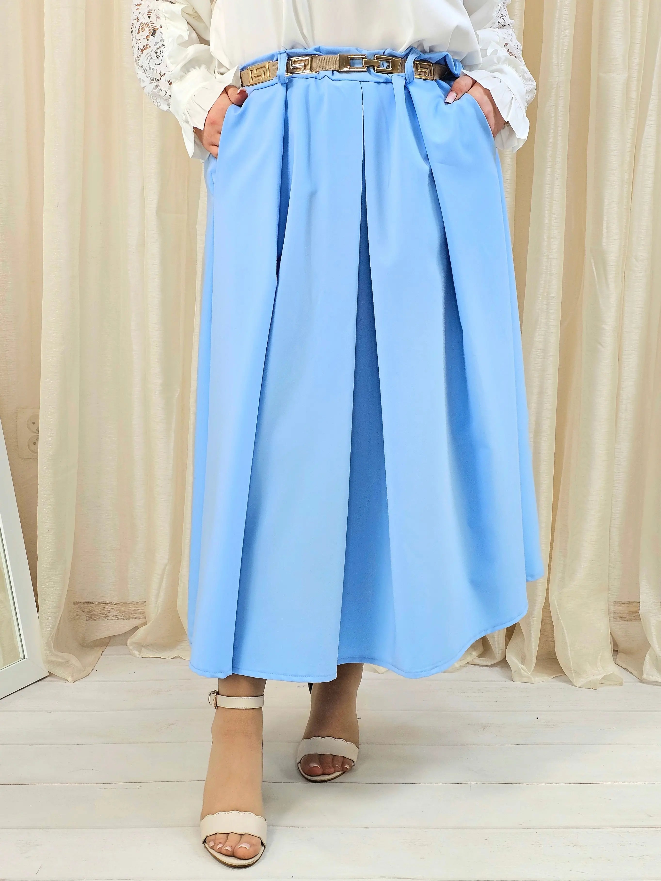 Spódnica plisowana midi StylowaXL – klasyczna elegancja w nowoczesnym wydaniu Stylowa XL