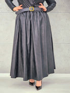 Spódnica z Ekoskóry Plus Size StylowaXL – Elegancja i Wygoda dla Kobiet XXL Stylowa XL