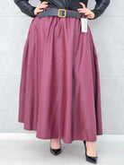 Spódnica z Ekoskóry Plus Size StylowaXL – Elegancja i Wygoda dla Kobiet XXL Stylowa XL