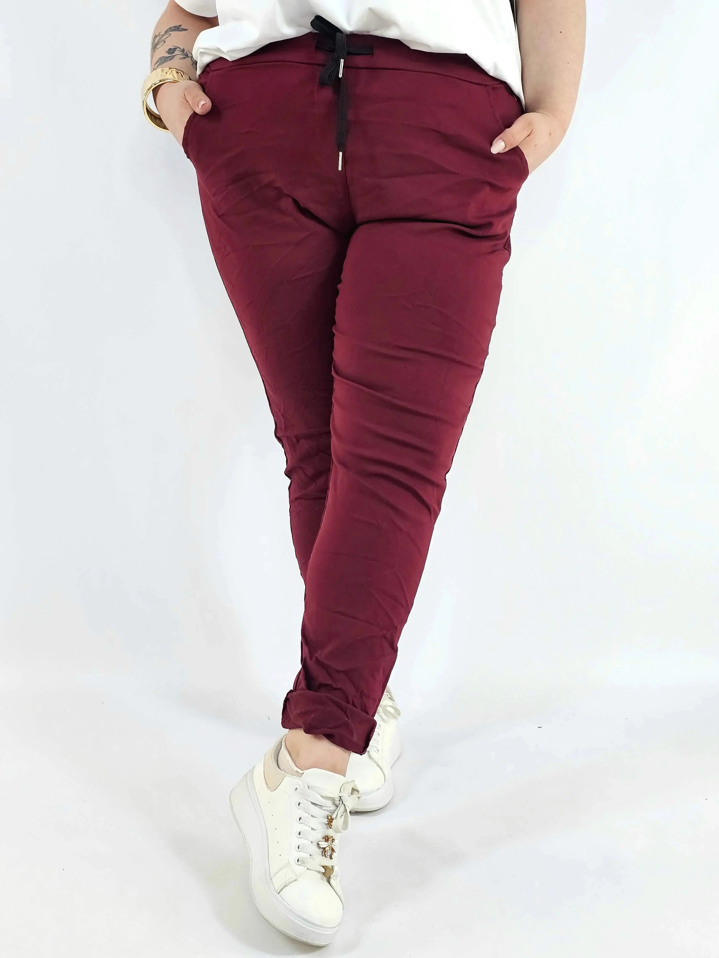 Spodnie Gnieciuchy Plus Size StylowaXL – Lekkość, Komfort i Styl w Jednym Stylowa XL