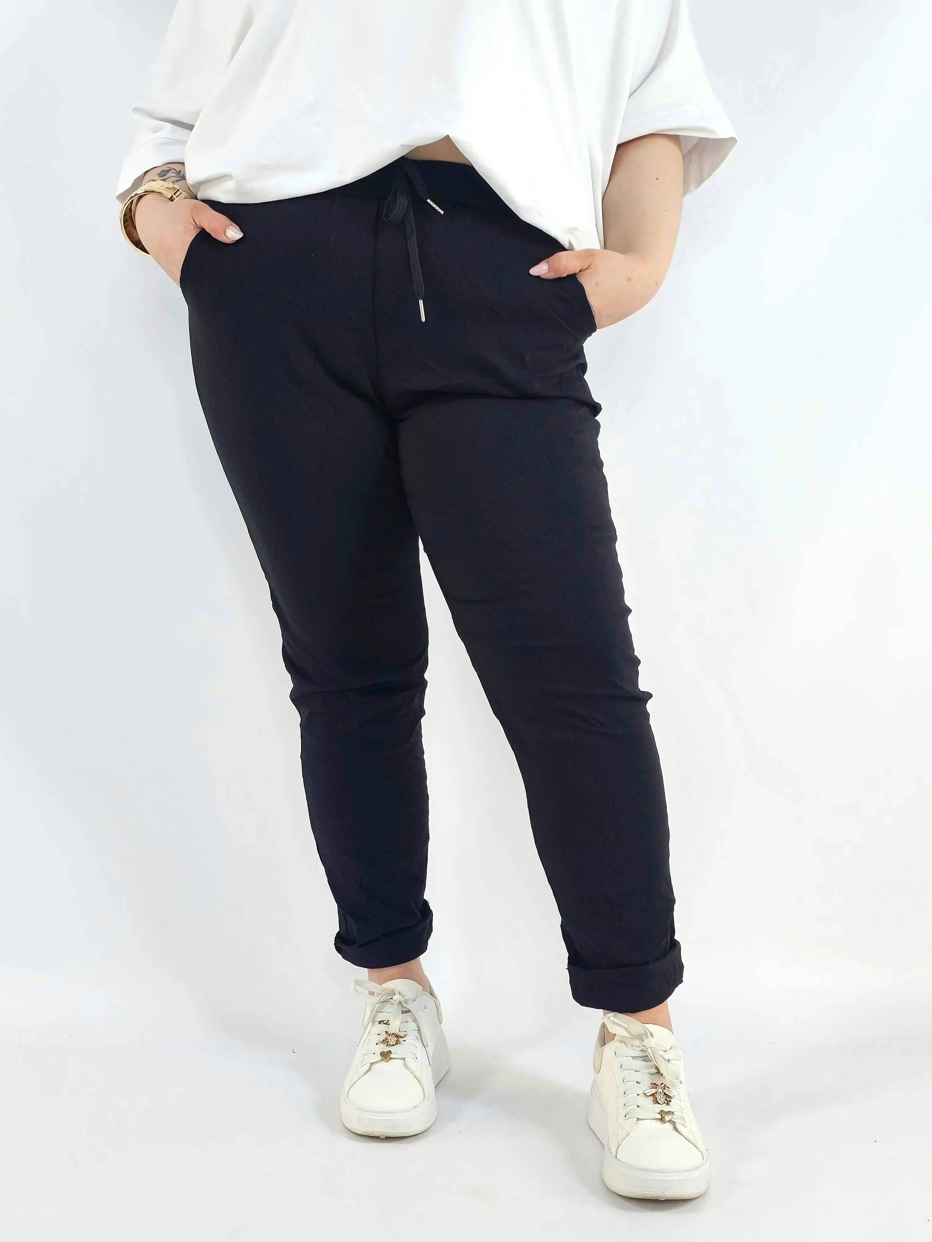 Spodnie Gnieciuchy Plus Size StylowaXL – Lekkość, Komfort i Styl w Jednym Stylowa XL