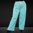 Spodnie dresowe z ozdobnym guzikiem Stylowa XL