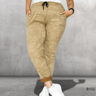 Spodnie gnieciuchy zamszowe Stylowa XL