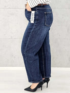 Spodnie jeansowe StylowaXL Balloon – komfort i styl w modzie plus size Stylowa XL