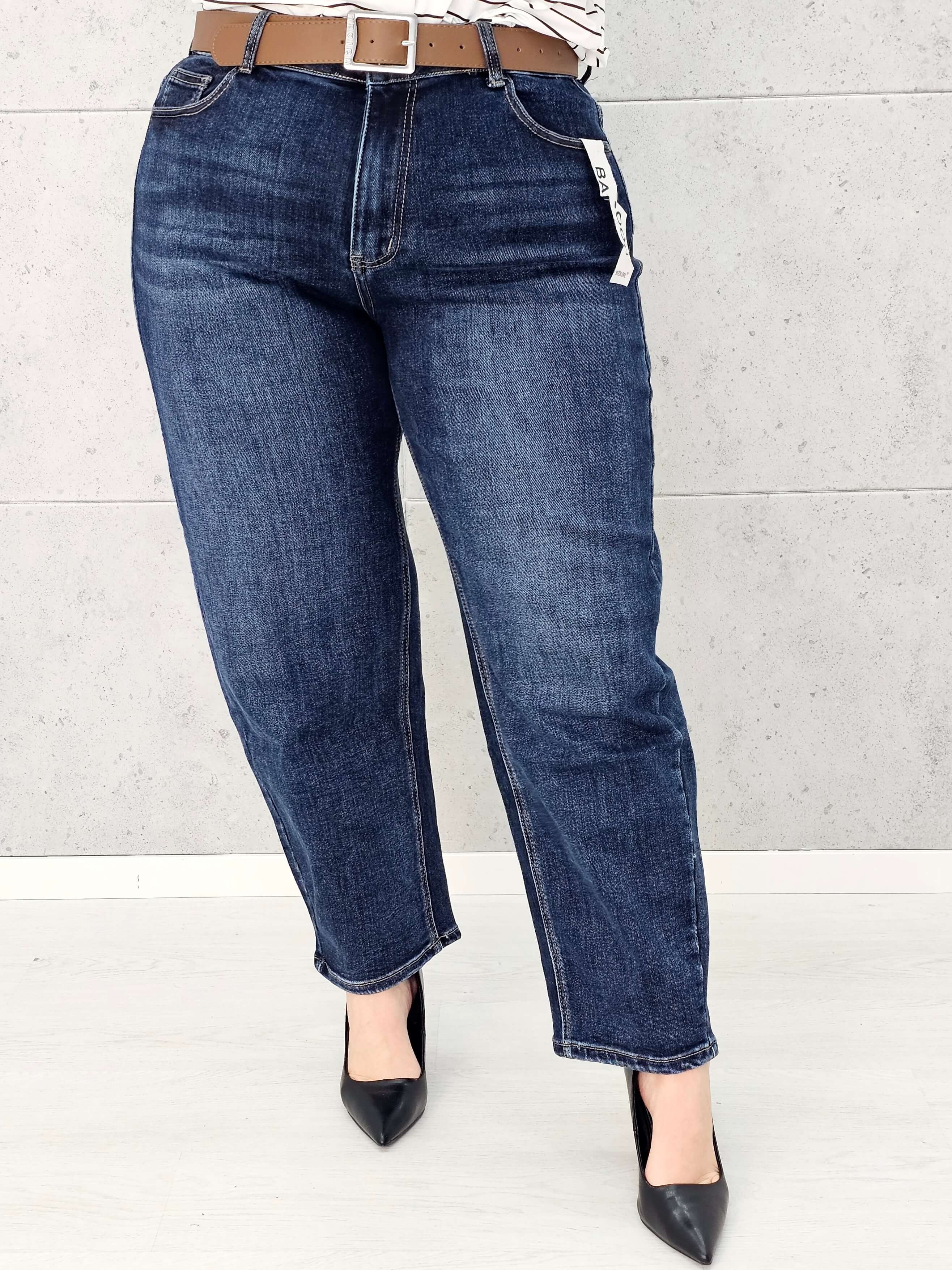 Spodnie jeansowe StylowaXL Balloon – komfort i styl w modzie plus size Stylowa XL