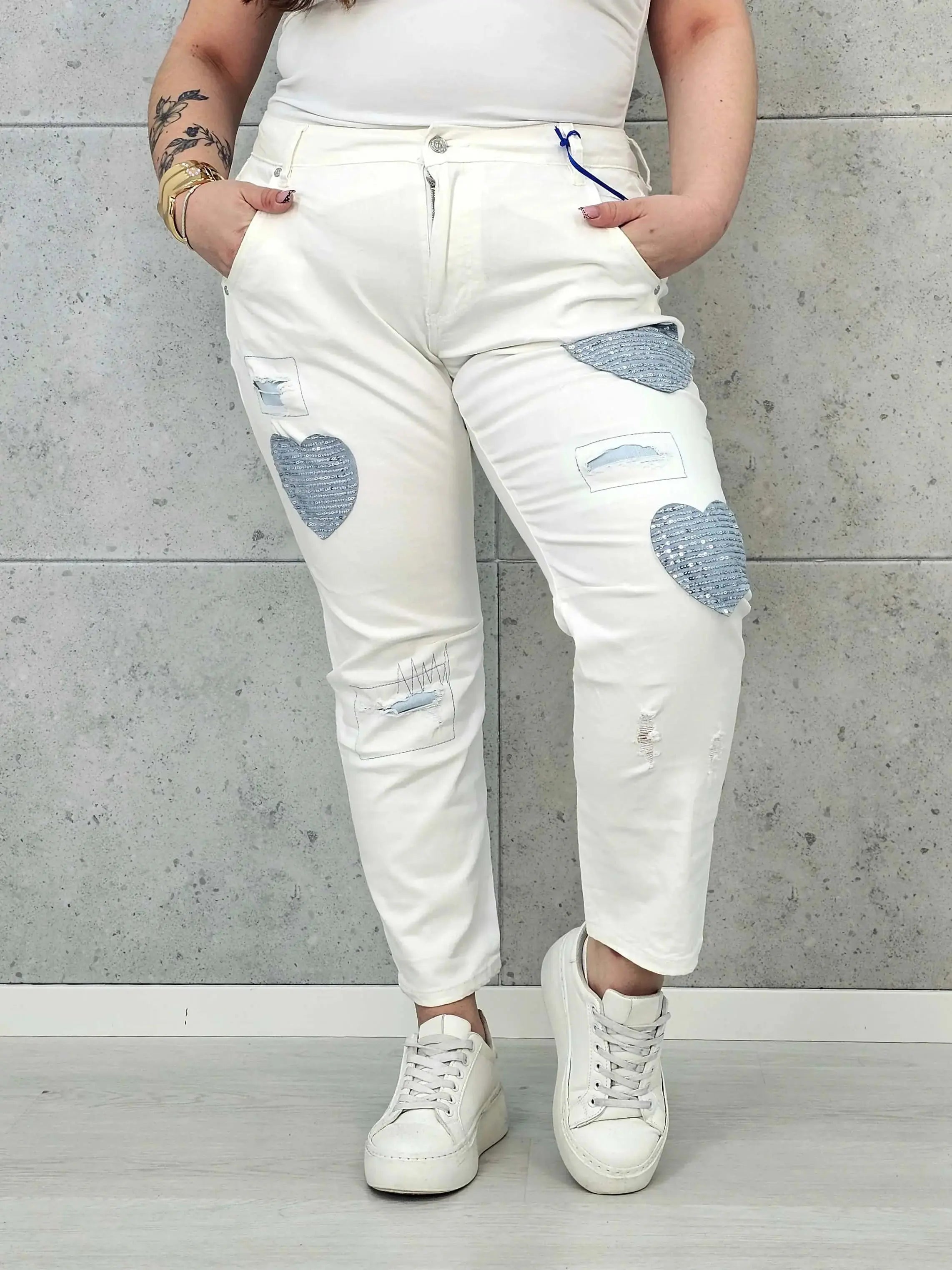 Spodnie jeansowe damskie plus size – modne, wygodne i stylowe Stylowa XL