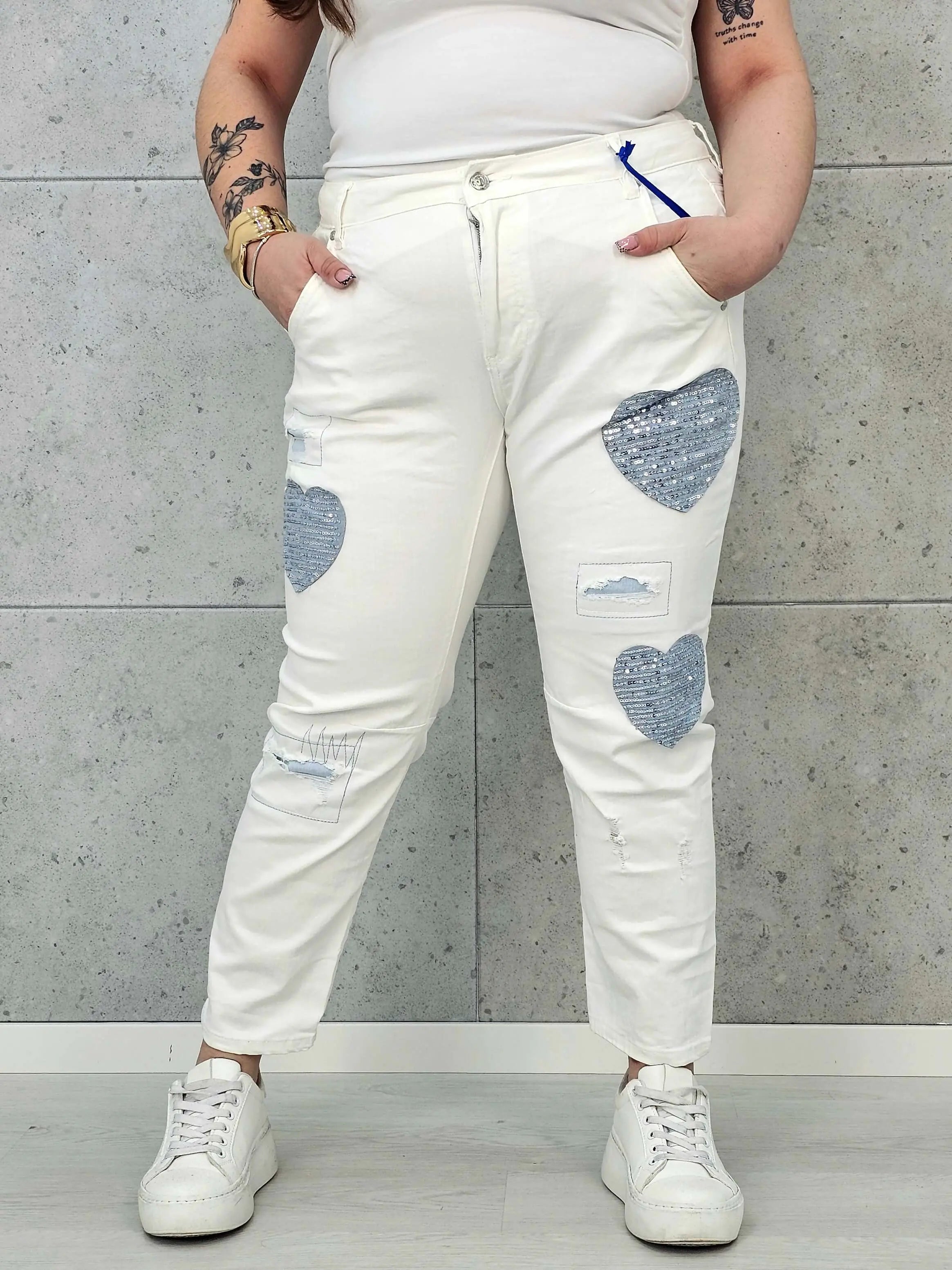 Spodnie jeansowe damskie plus size – modne, wygodne i stylowe Stylowa XL
