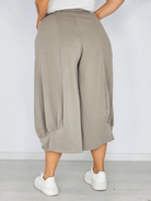 Spodnie kuloty z marszczeniem Stylowa XL