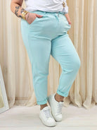 Spodnie plus size Livans – wygodne spodnie damskie XXL na co dzień i do stylizacji Stylowa XL