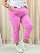 Spodnie plus size Livans – wygodne spodnie damskie XXL na co dzień i do stylizacji Stylowa XL