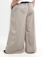 Spodnie plus size szerokie palazzo z wysokim stanem – eleganckie spodnie XXL w 3 kolorach Stylowa XL