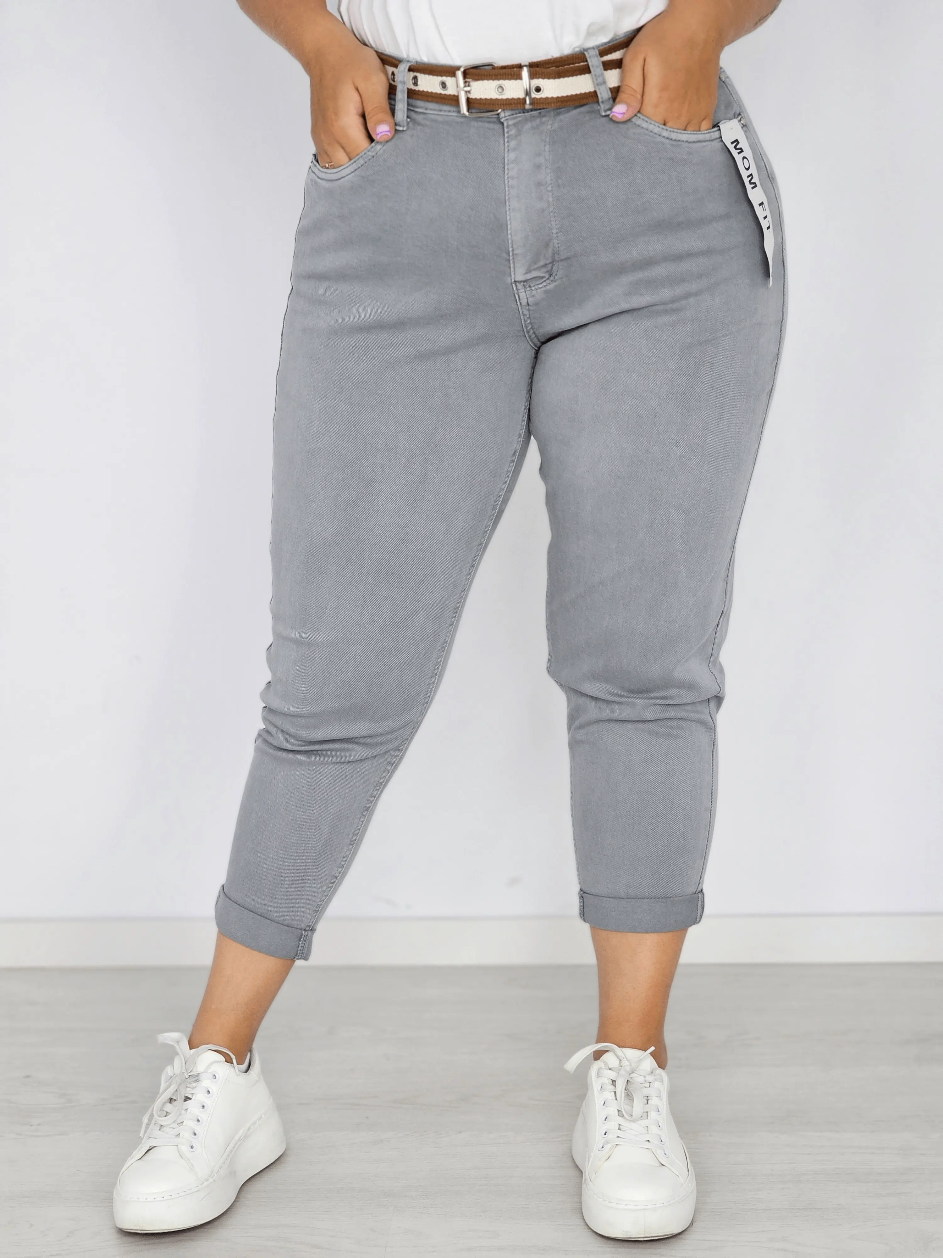 Spodnie typu mom fit Stylowa XL