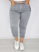 Spodnie typu mom fit Stylowa XL