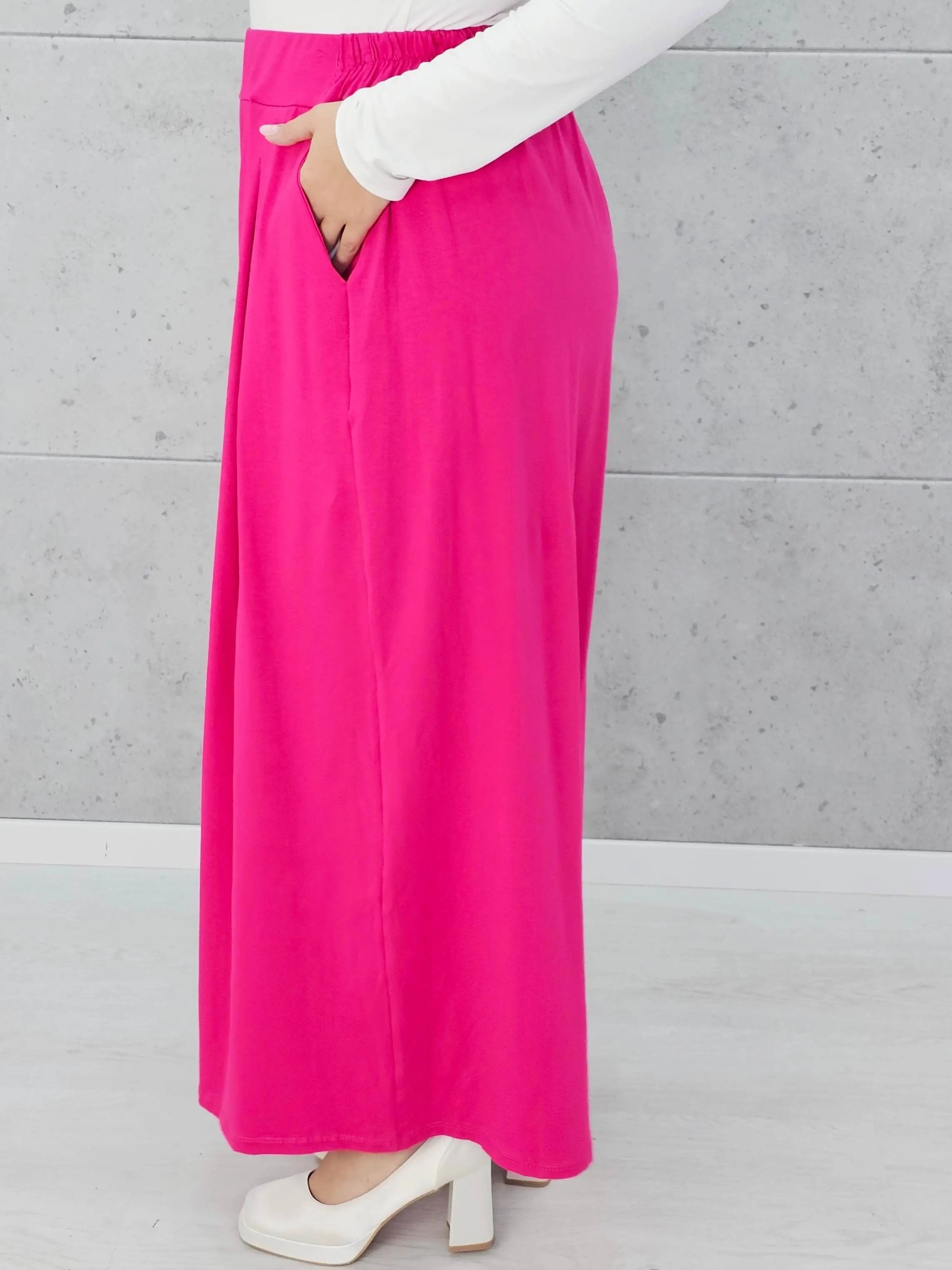 Spodnie z szeroką nogawką Stylowa XL