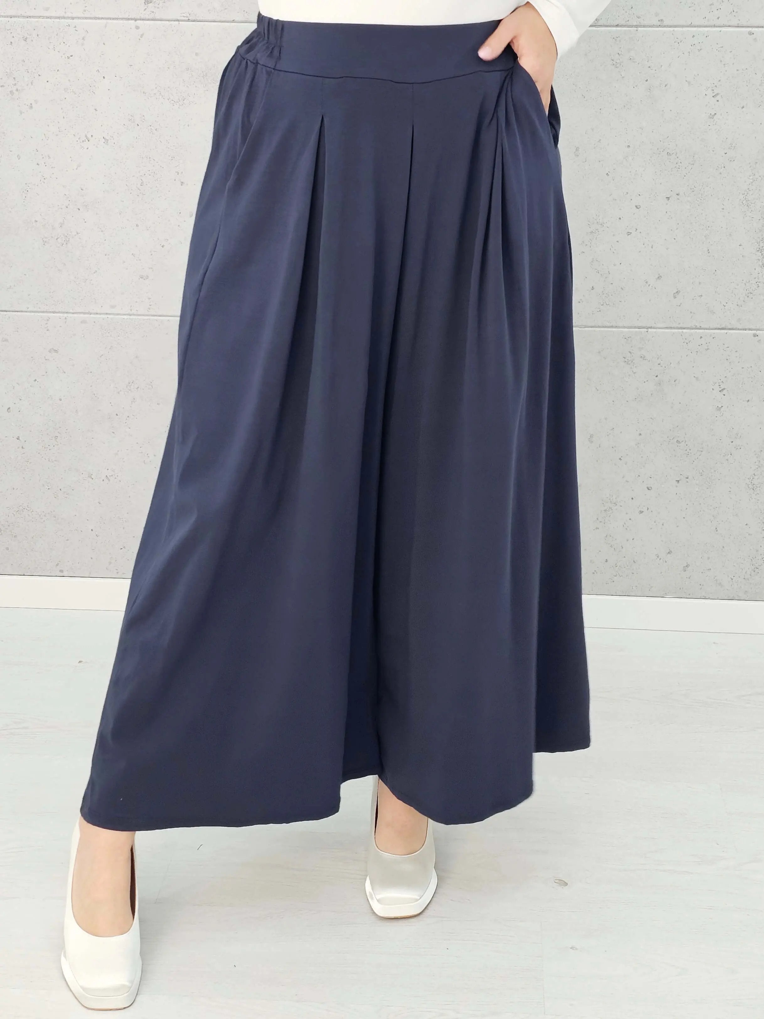 Spodnie z szeroką nogawką Stylowa XL