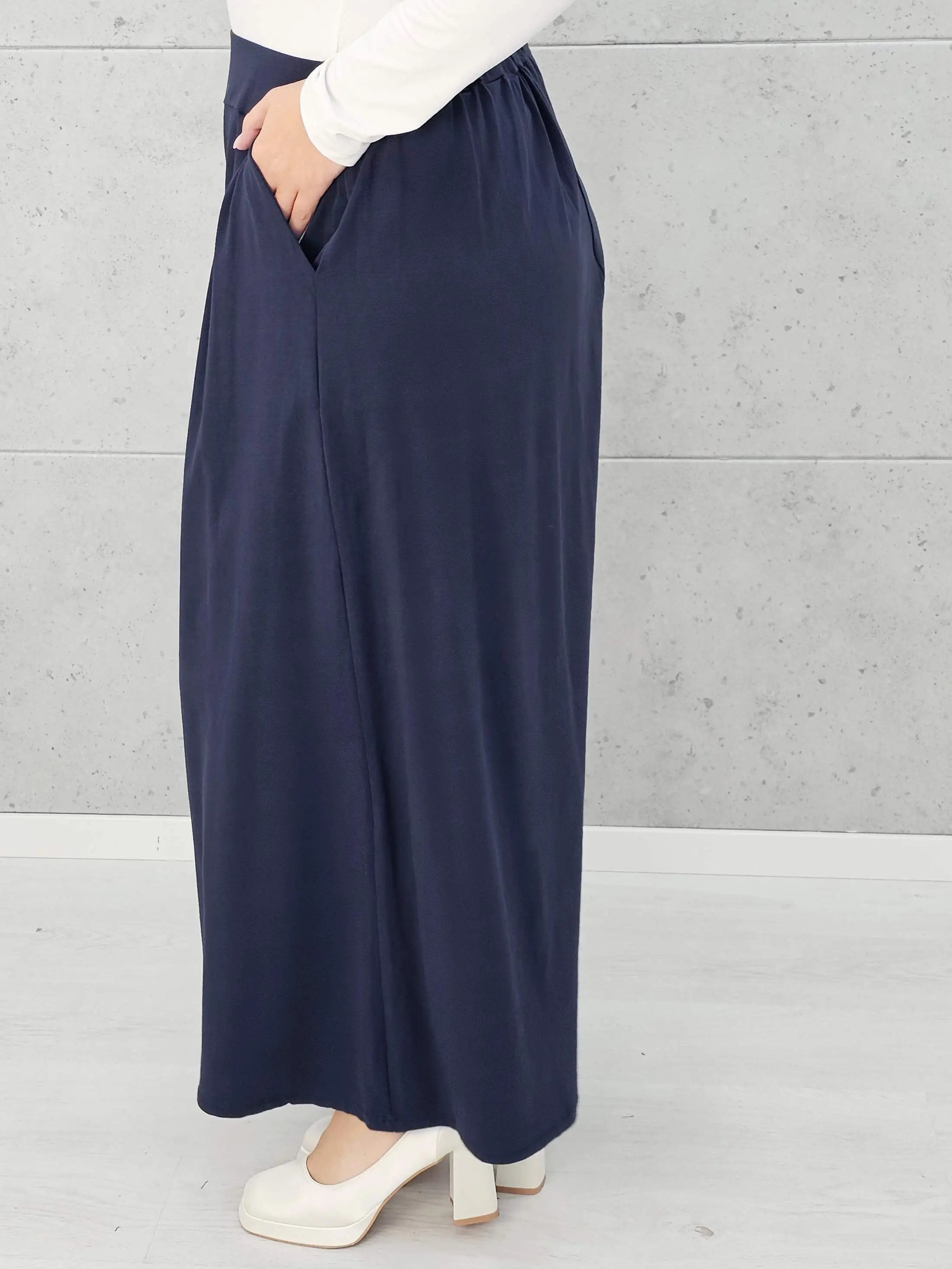 Spodnie z szeroką nogawką Stylowa XL