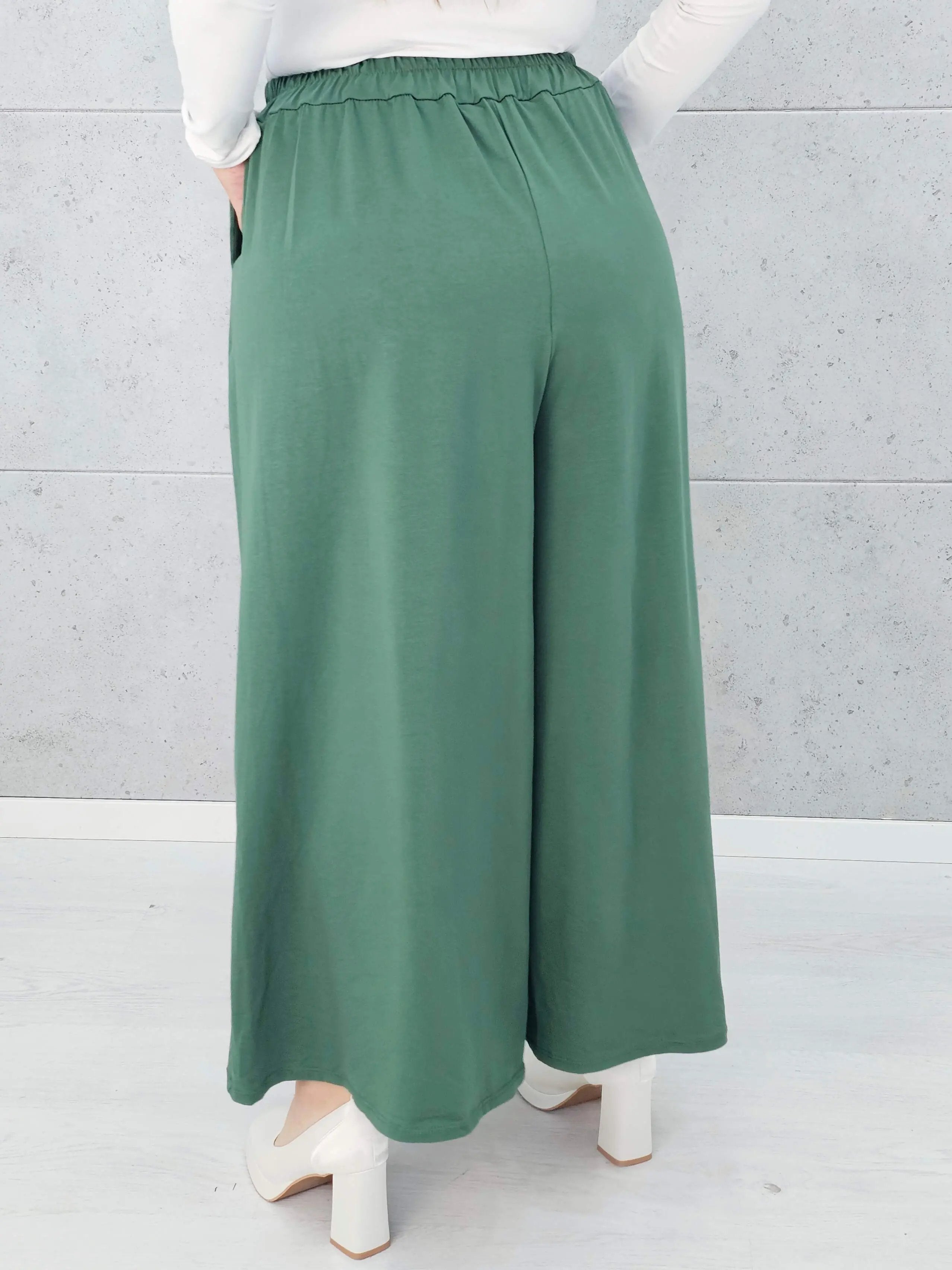 Spodnie z szeroką nogawką Stylowa XL