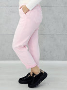 Stylowe i wygodne spodnie z cienkiego sztruksu -  LIVANS Stylowa XL