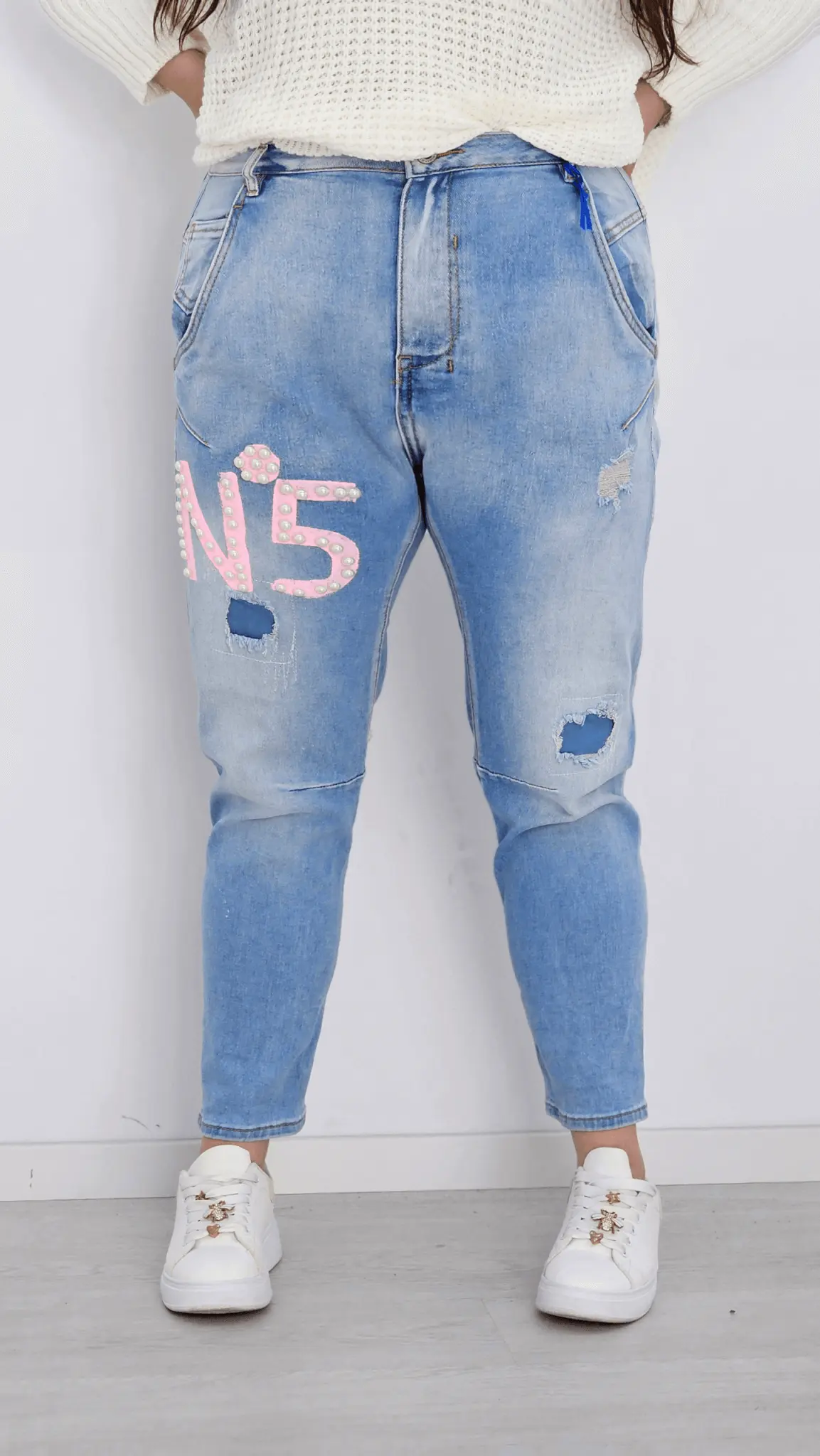 Stylowe jeansy z charakterem Stylowa XL