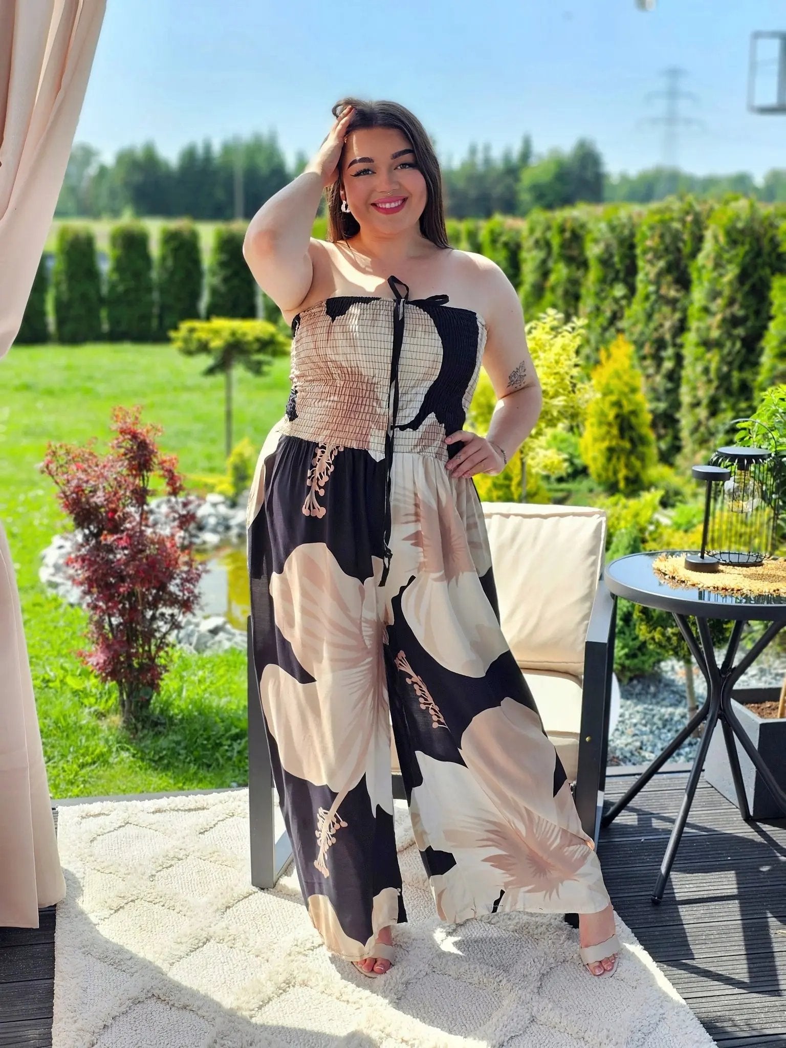 Stylowy kombinezon z kieszeniami - w kilku kolorach Stylowa XL