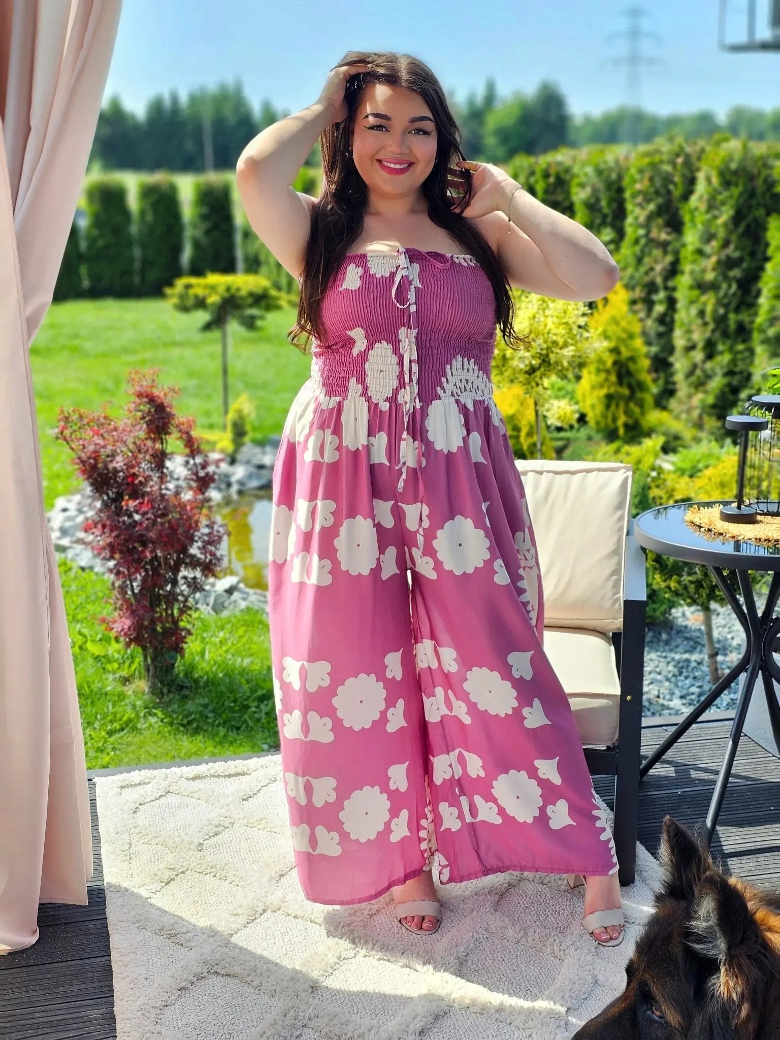 Stylowy kombinezon z kieszeniami - w kilku kolorach Stylowa XL