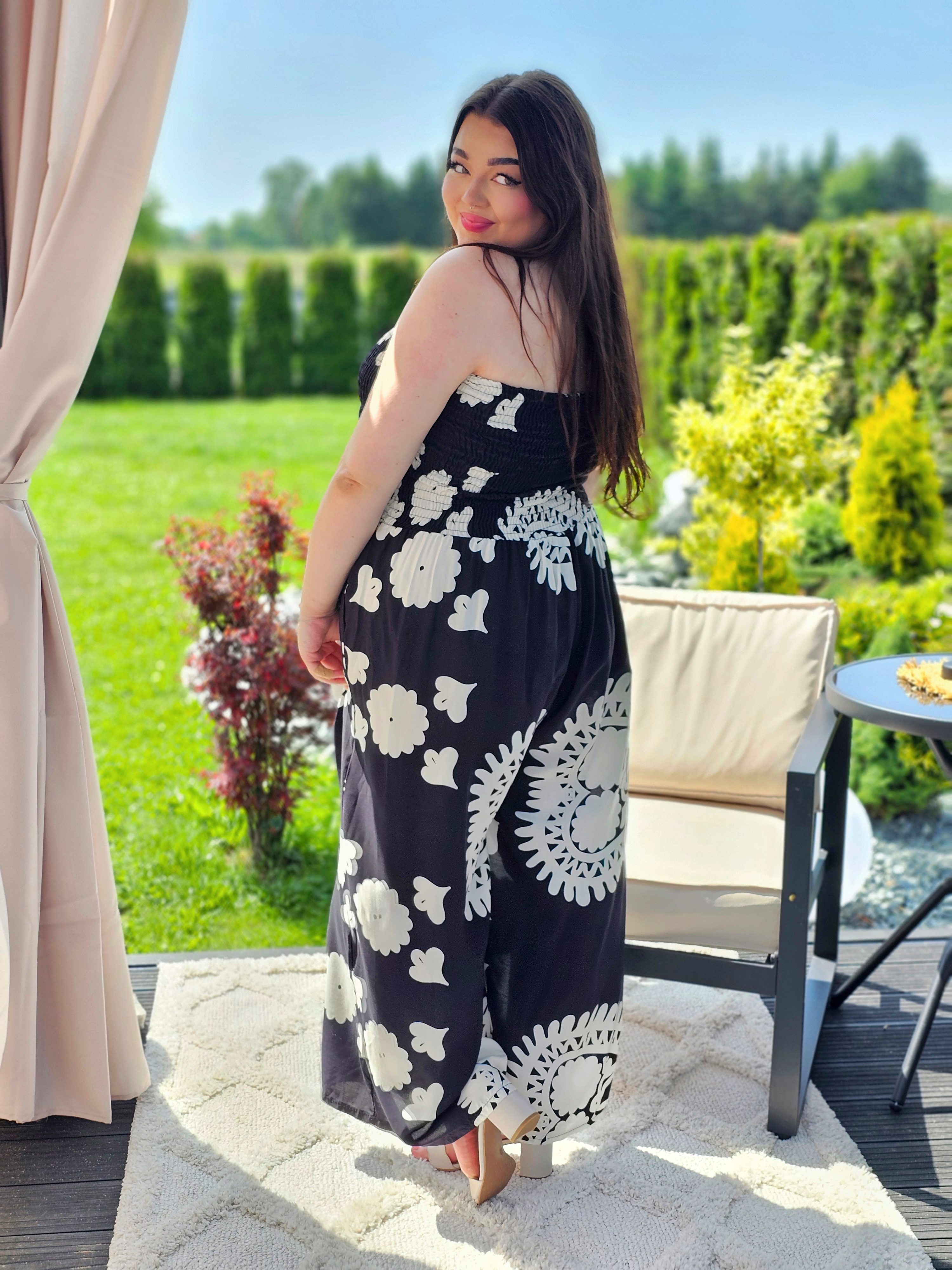 Stylowy kombinezon z kieszeniami - w kilku kolorach Stylowa XL