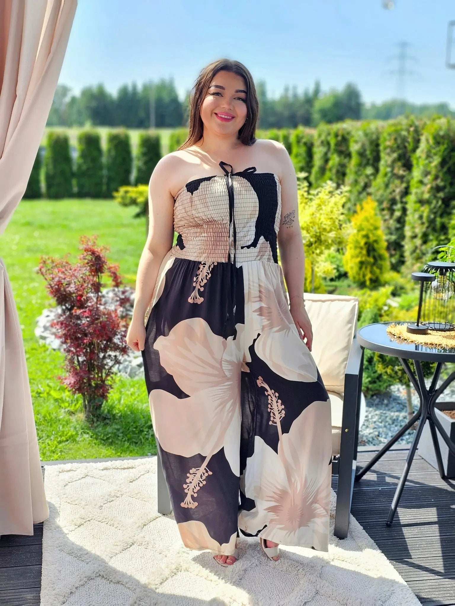 Stylowy kombinezon z kieszeniami - w kilku kolorach Stylowa XL