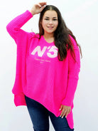 Stylowy sweter z nutą luksusu – idealny na chłodniejsze dni Stylowa XL