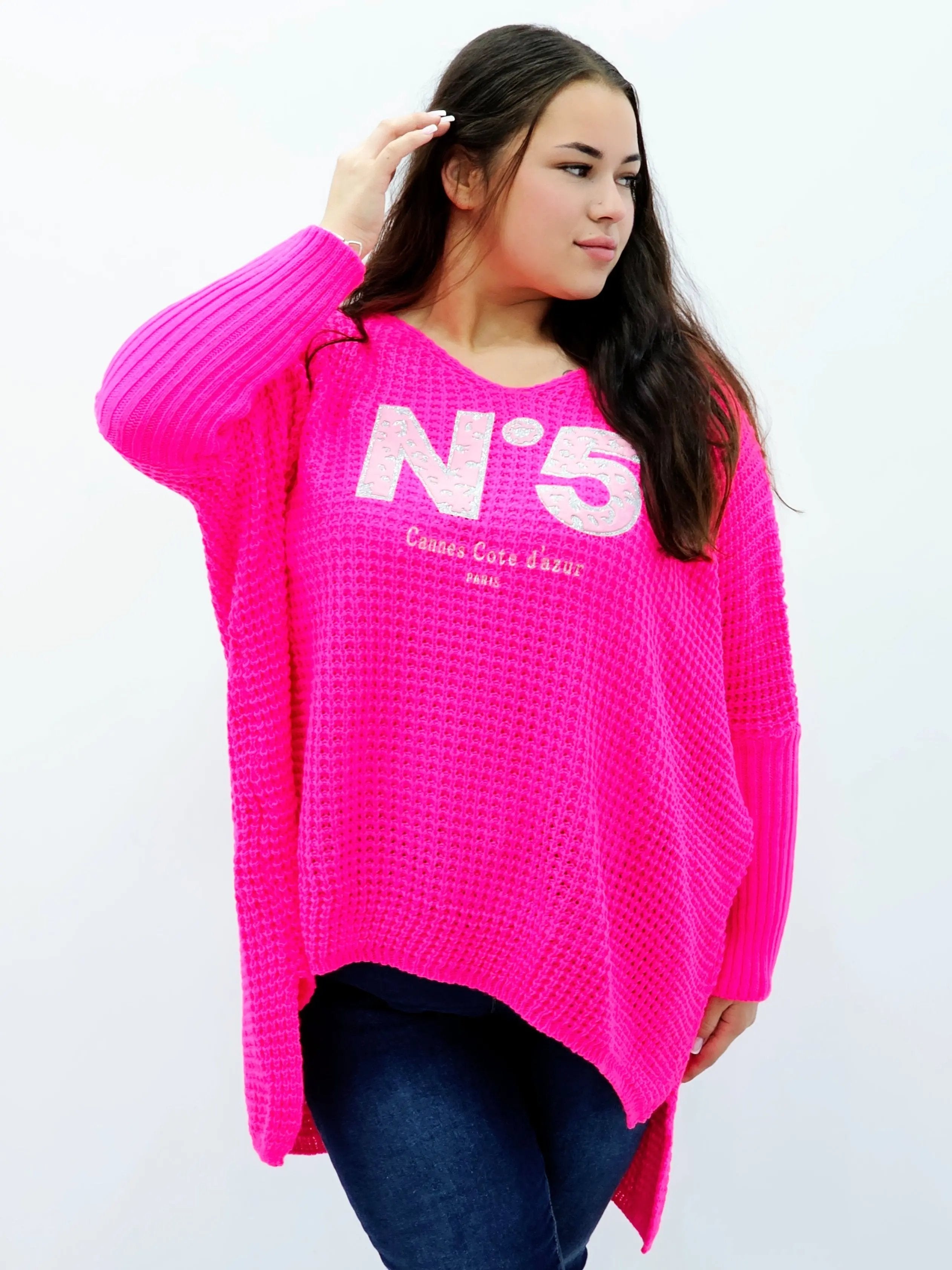 Stylowy sweter z nutą luksusu – idealny na chłodniejsze dni Stylowa XL