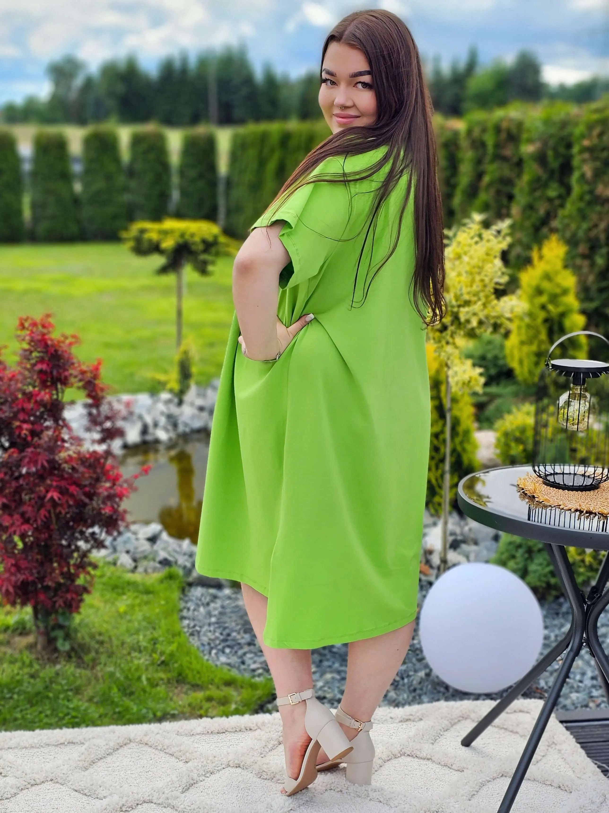 Sukienka BE -w kilku kolorach Stylowa XL